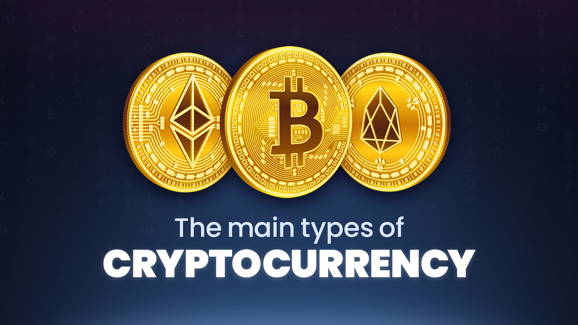 Les principaux types de crypto-monnaie