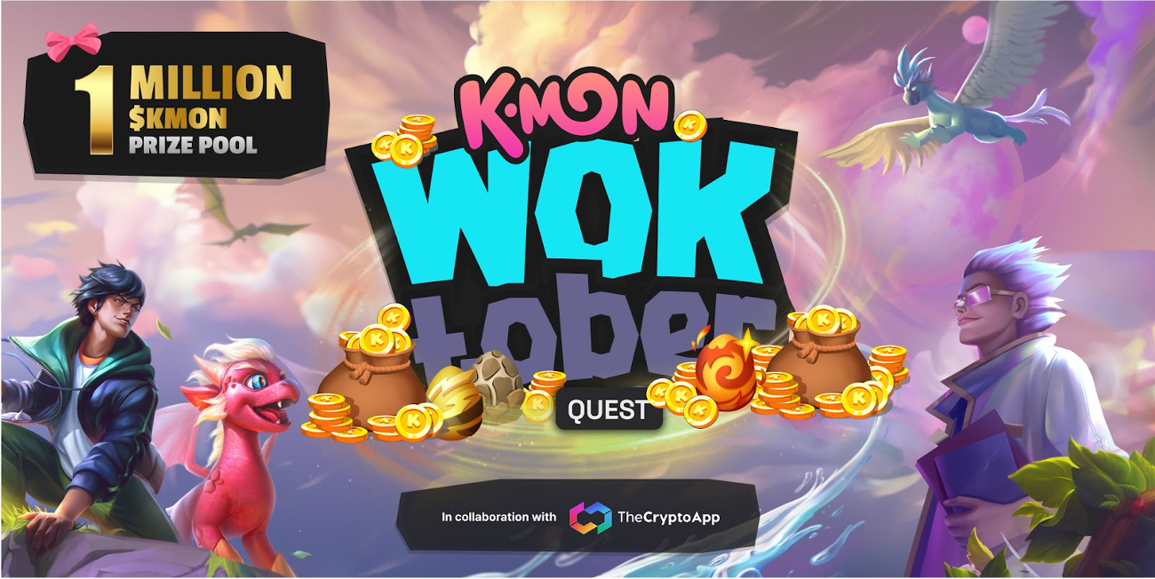 Pink Moon Studios and The Crypto App Team Up for “WOKtober” Celebrating The “World of Kogaea” Gaming Launch