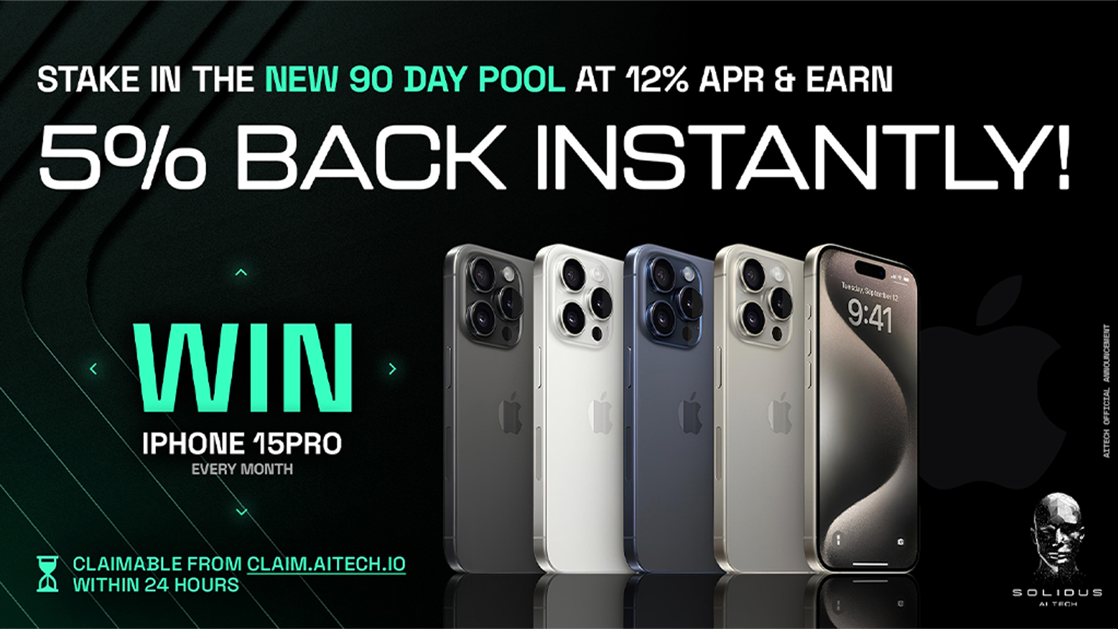 AITECH iPhone Giveaway – Stake to Win!