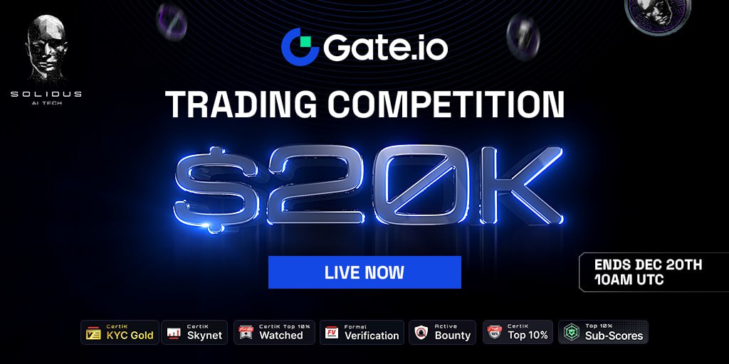 $20,000 Gate.io Trading Contest for AITECH.