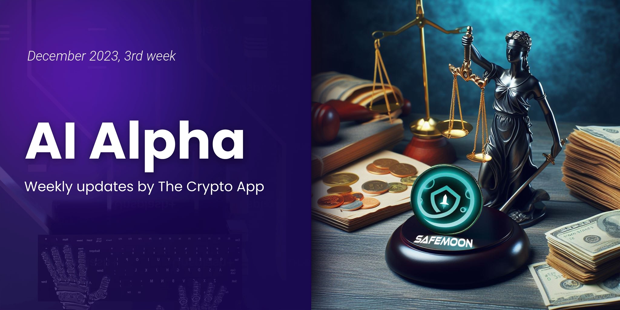 AI Alpha: Weekly News and Token Highlights by The Crypto App – 21 Dec 2023