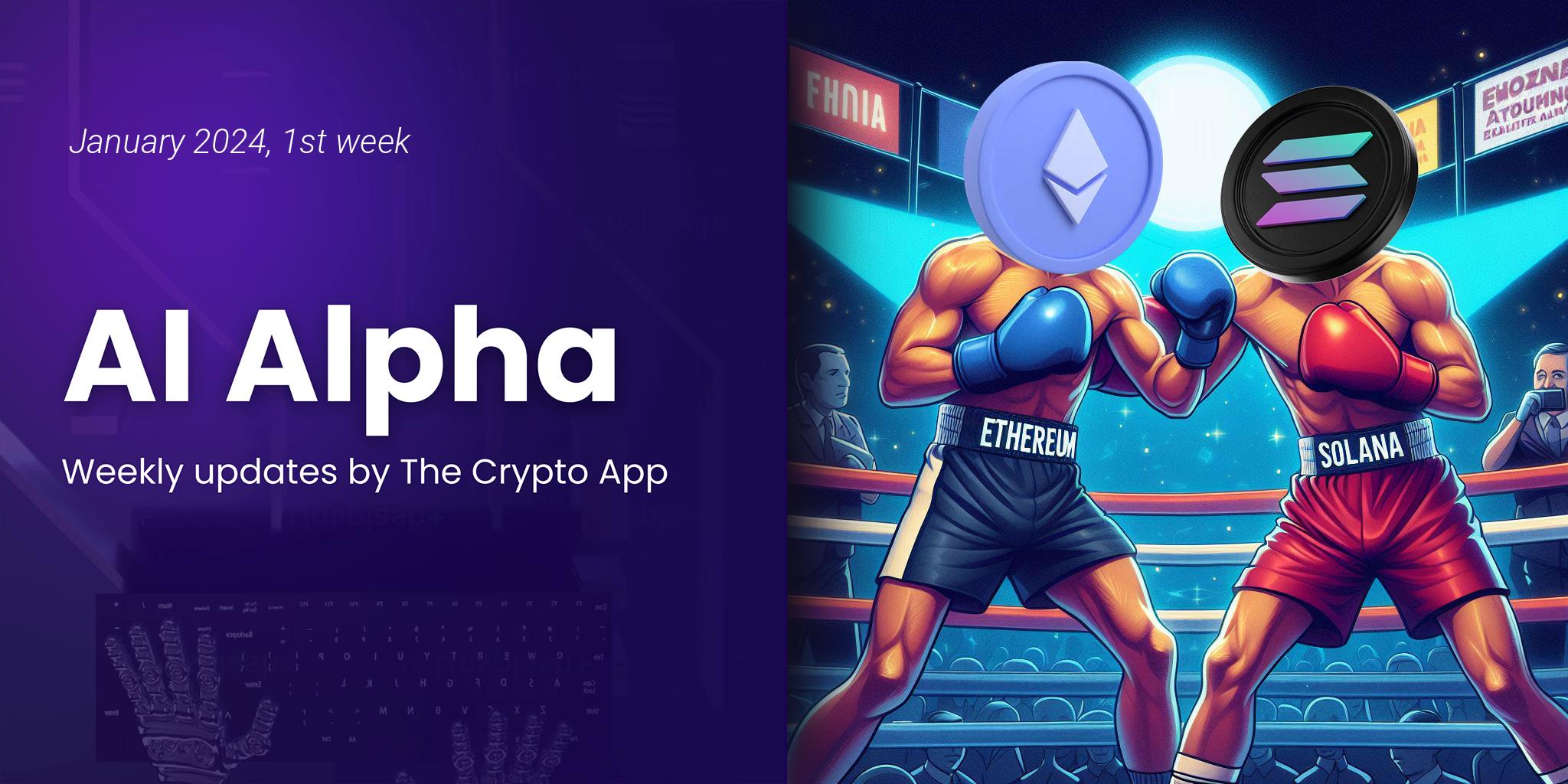 AI Alpha: Weekly News and Token Highlights by The Crypto App – 04 Jan 2024