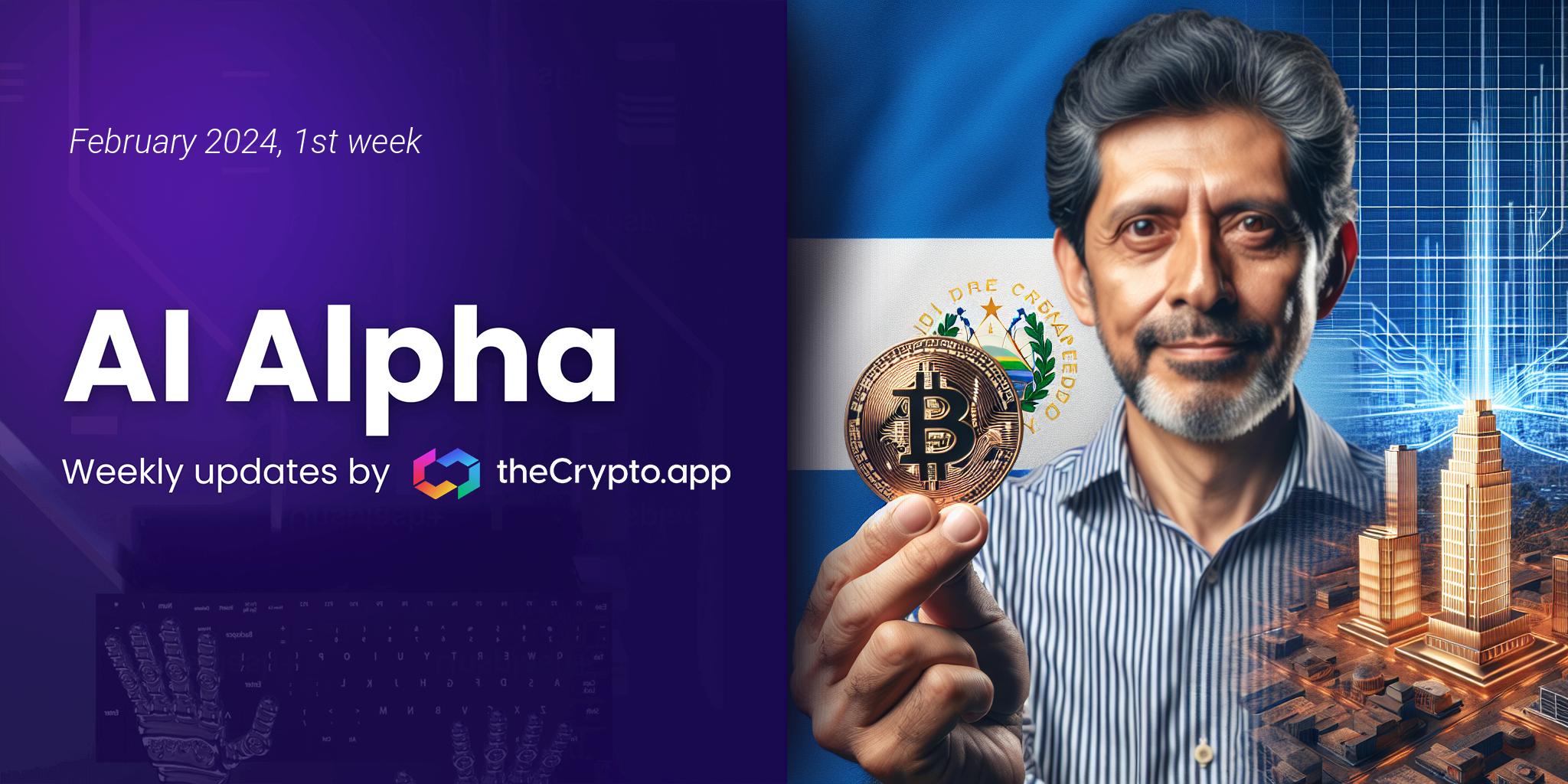 AI Alpha: Weekly News and Token Highlights by The Crypto App – 8 Feb 2024