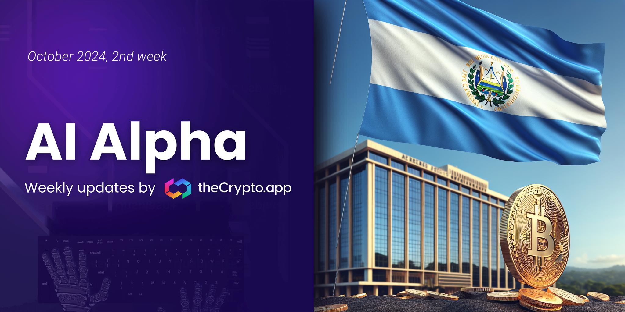 AI Alpha: Weekly News and Token Highlights by The Crypto App – 10 Oct 2024
