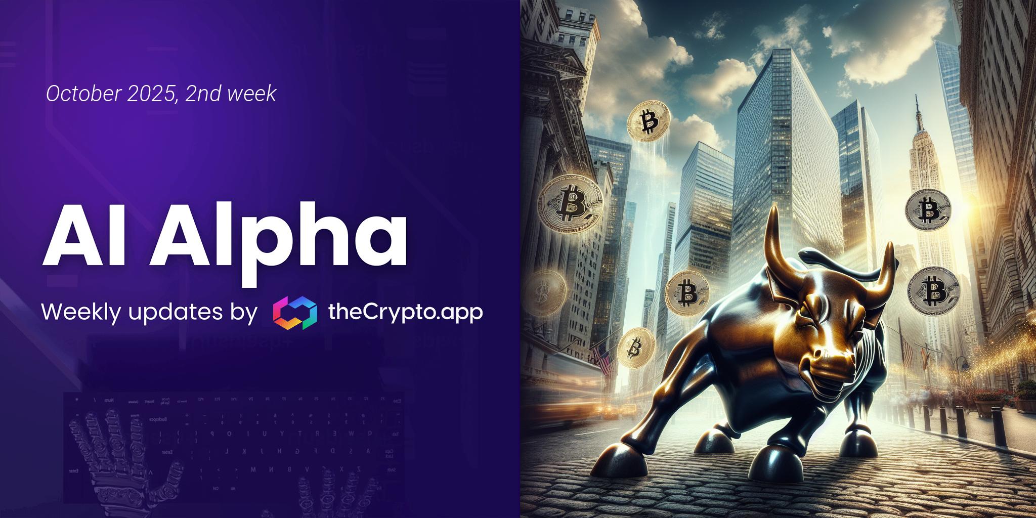 AI Alpha: Weekly News and Token Highlights by The Crypto App – 8 Oct 2025