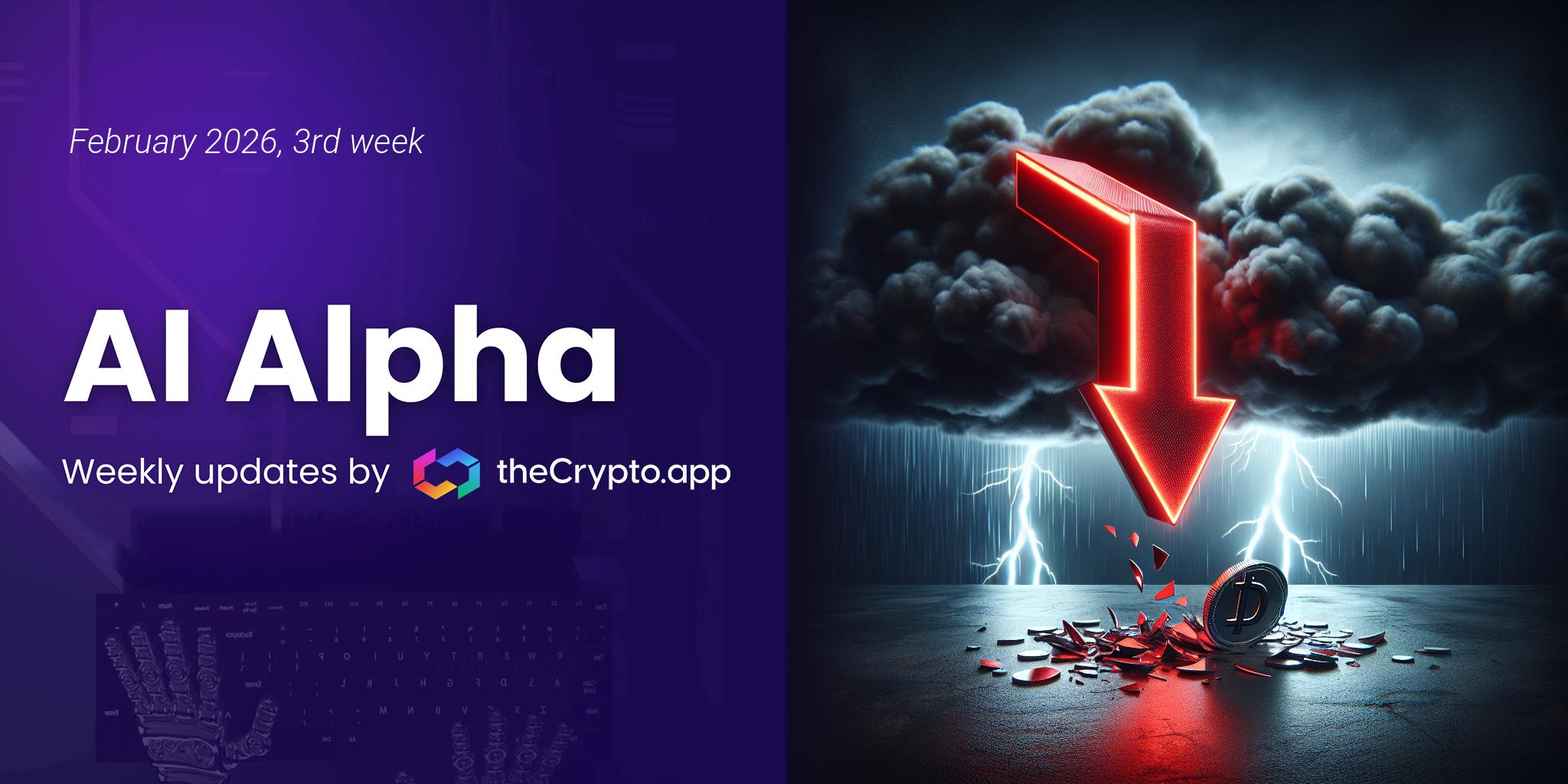 AI Alpha: Weekly News and Token Highlights by The Crypto App – 18 Feb 2026