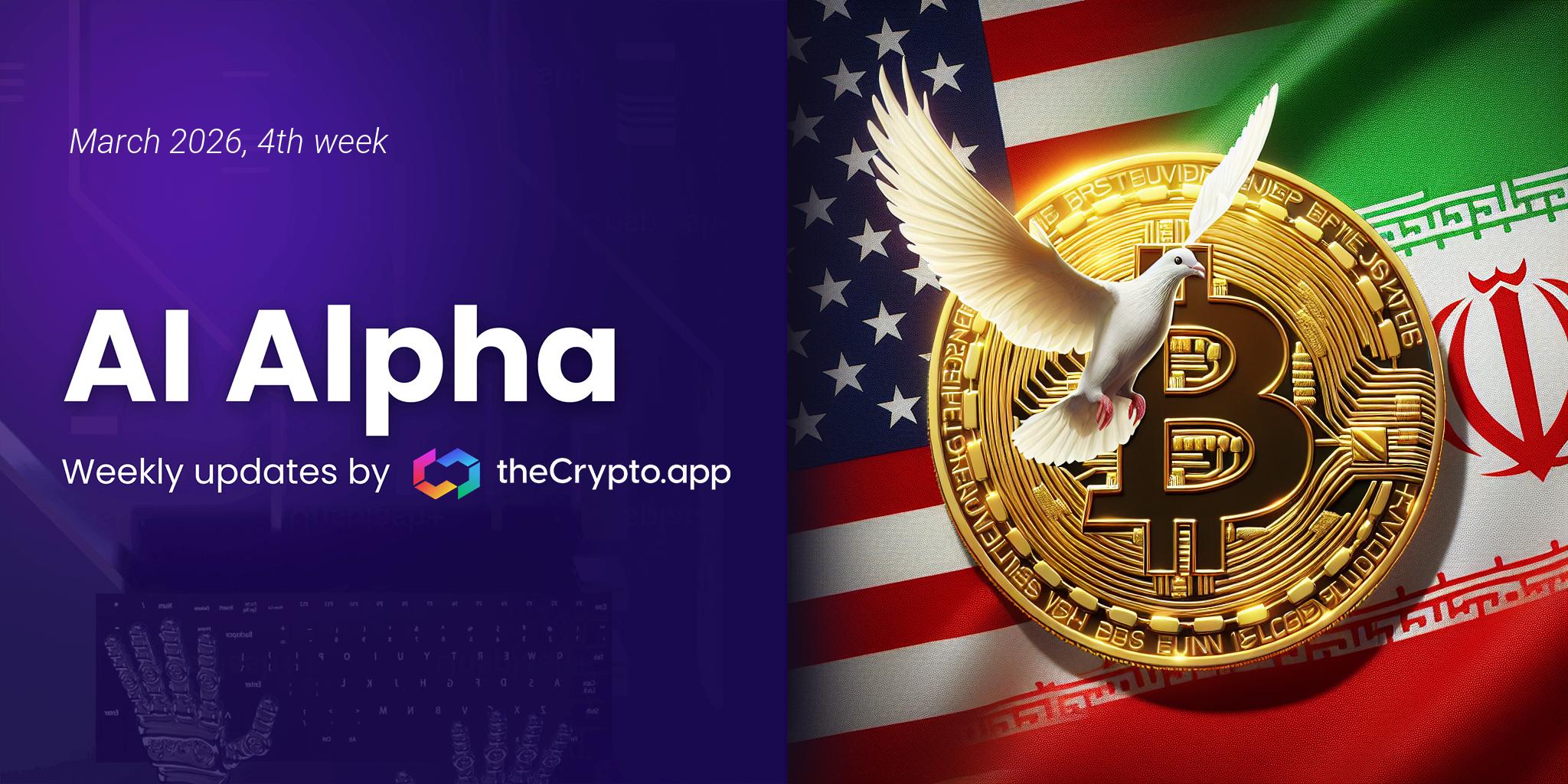 AI Alpha: Weekly News and Token Highlights by The Crypto App – 25 Mar 2026